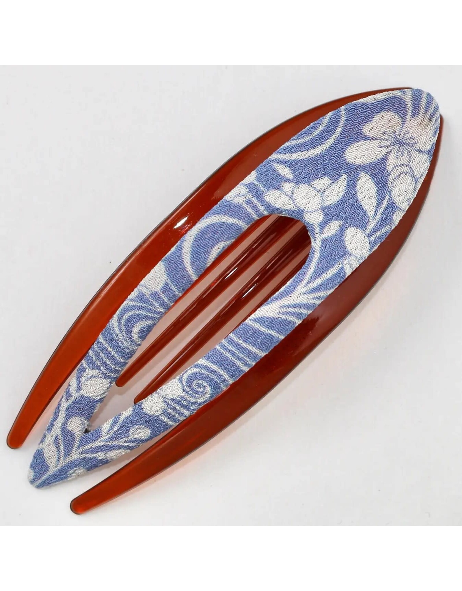 Arch 2 Tone Kimono Clip, Wedgwood, Medium, Thailand