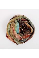Trade roots Handwoven Bamboo Chenille Scarf,  Infinity, Guatemala