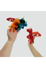 Trade roots Felt Finger Puppets, Wild Animals/Mythical, Nepal