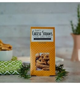 Lizzie Cheese Straws White Cheddar Rosemary, 4.6 oz