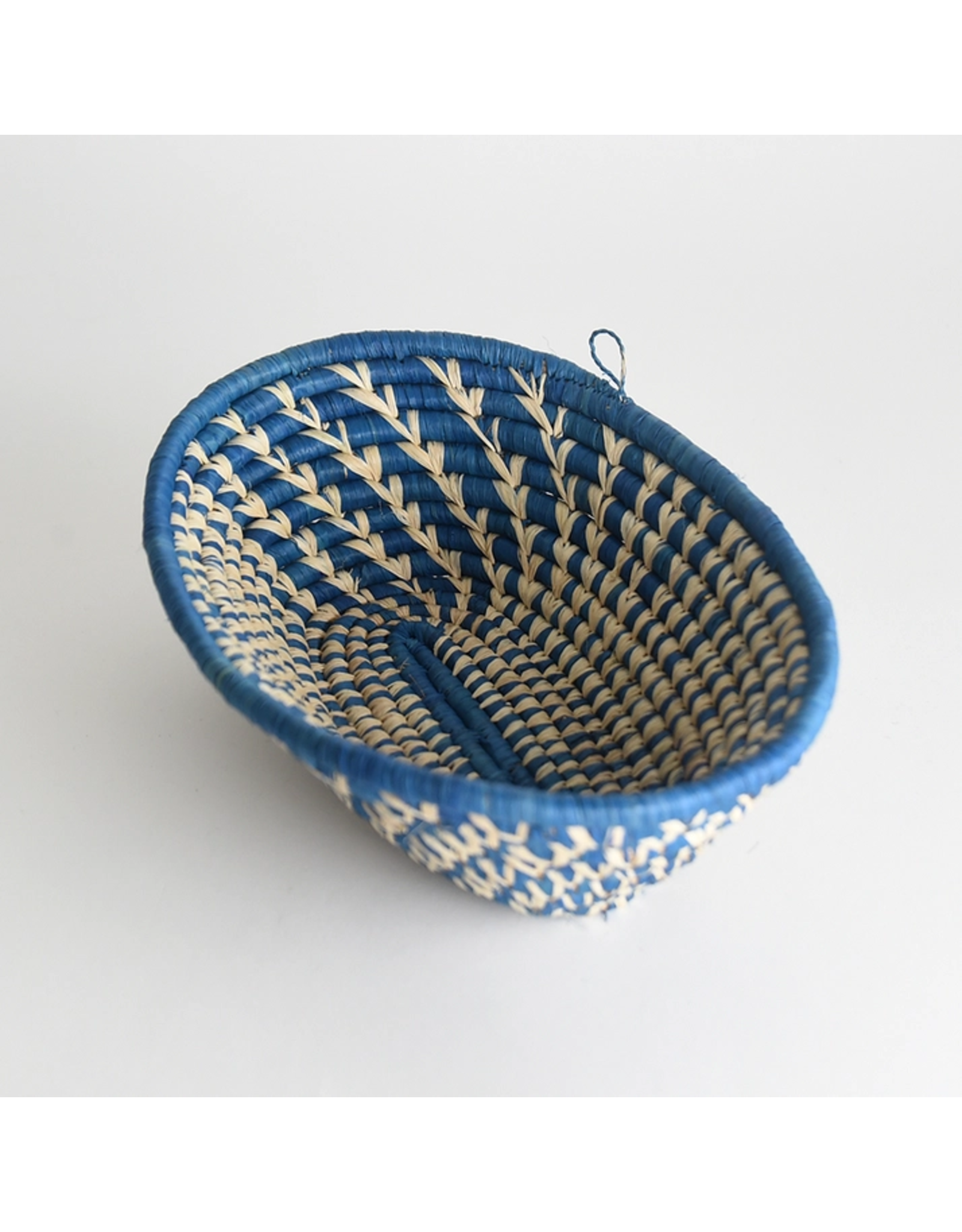 Oval Raffia Basket, Uganda