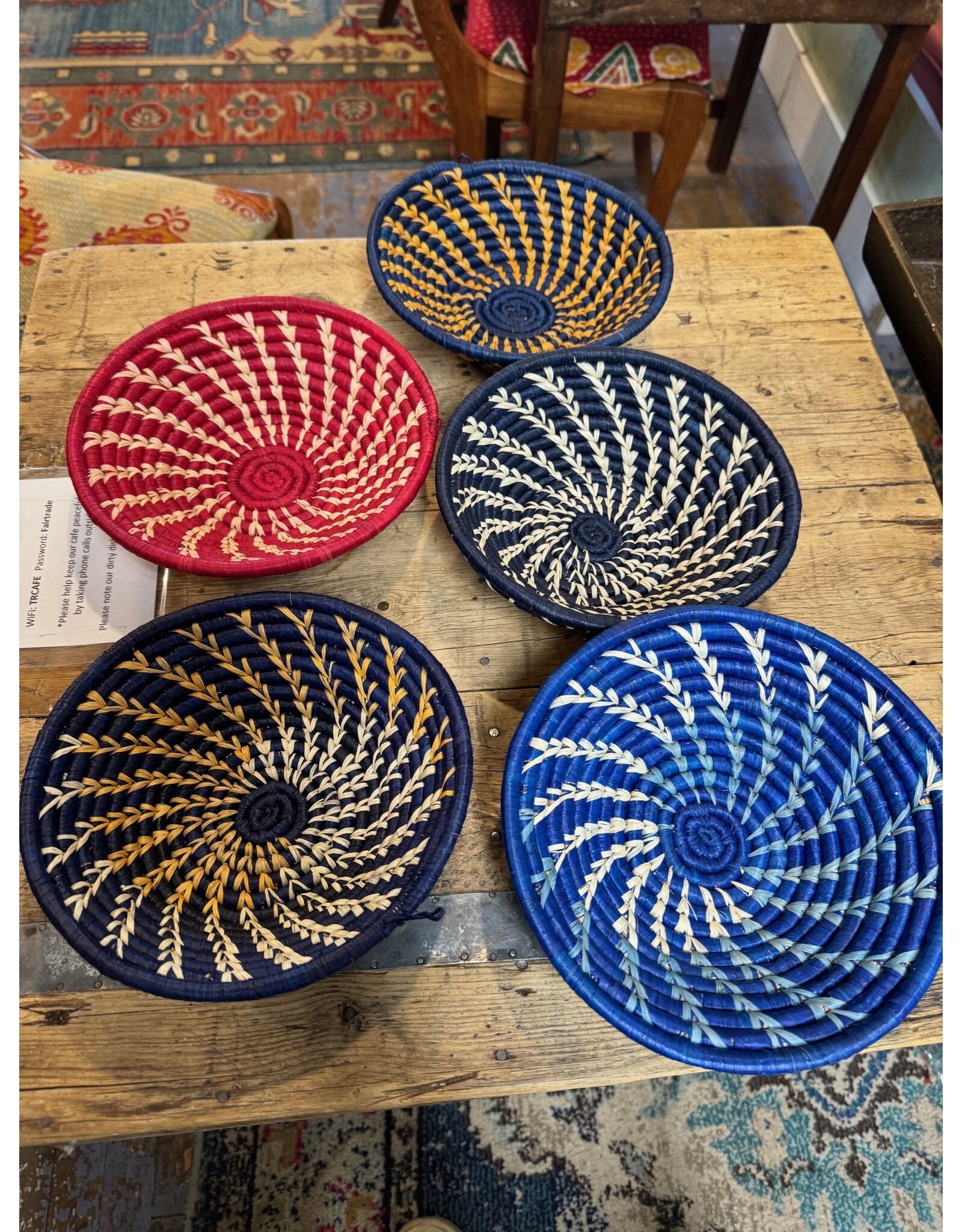 Small Raffia Basket, Uganda