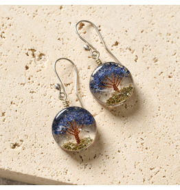 Life Tree Drop Earrings, Peru