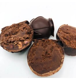 4 Piece Dark Chocolate Truffle Medley
