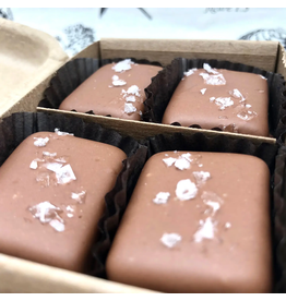 4 Piece Milk Chocolate Covered Salted Caramels