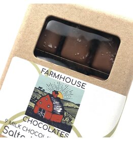 9 Piece Box Milk Chocolate Covered Salted Caramels