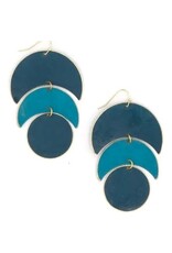 Trade roots Moon Phase Earrings, India