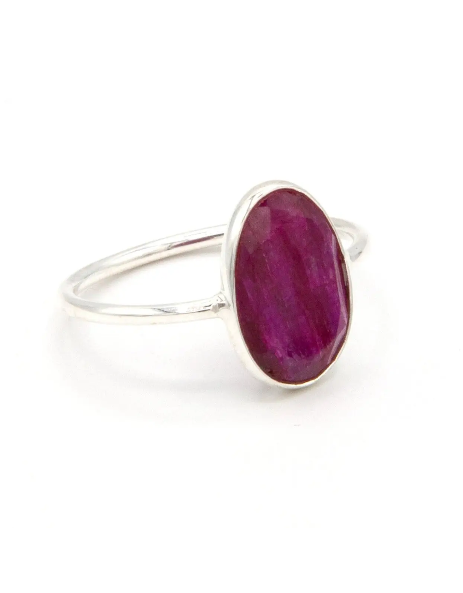 Amaryllis Sterling Silver Ring