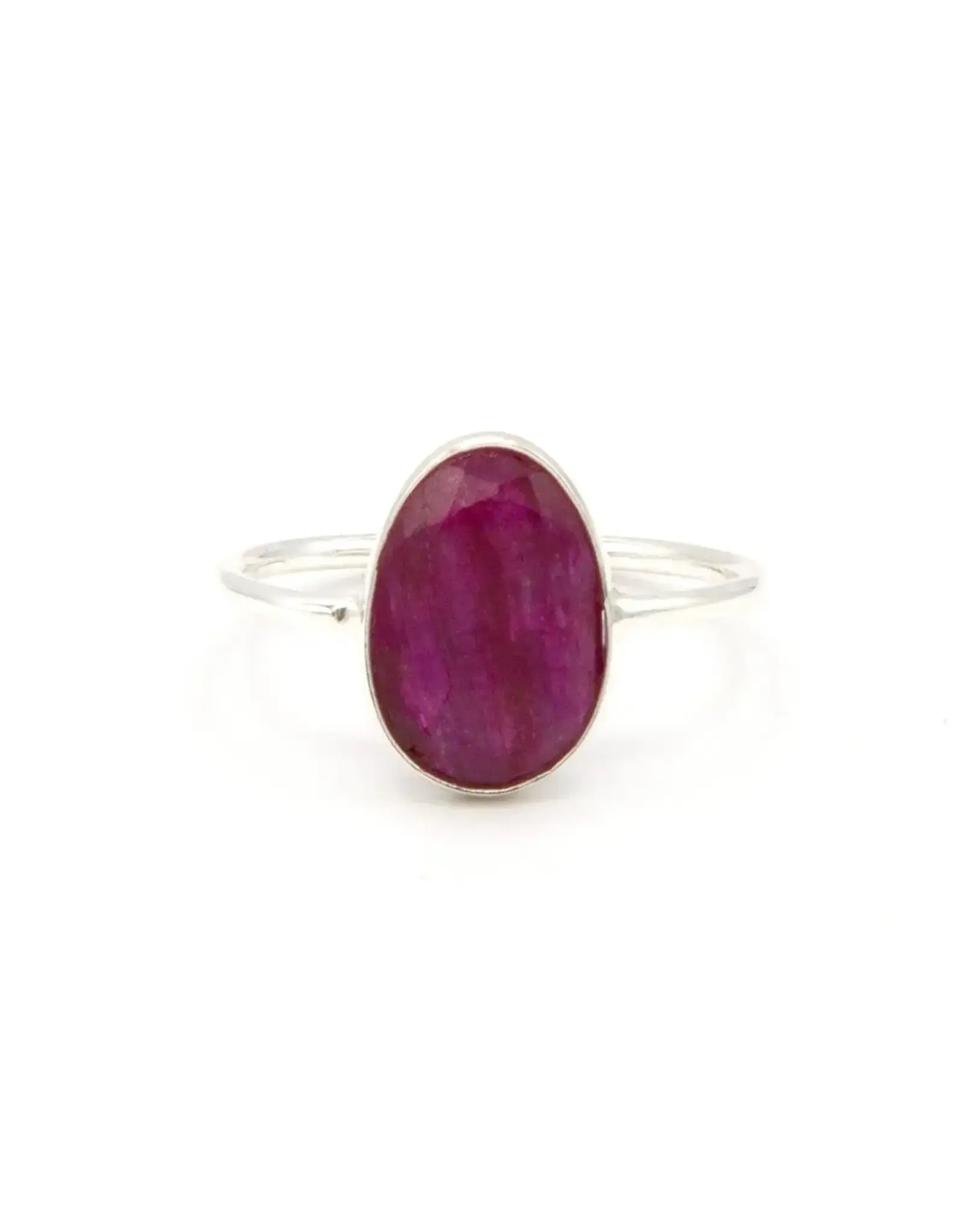Amaryllis Sterling Silver Ring