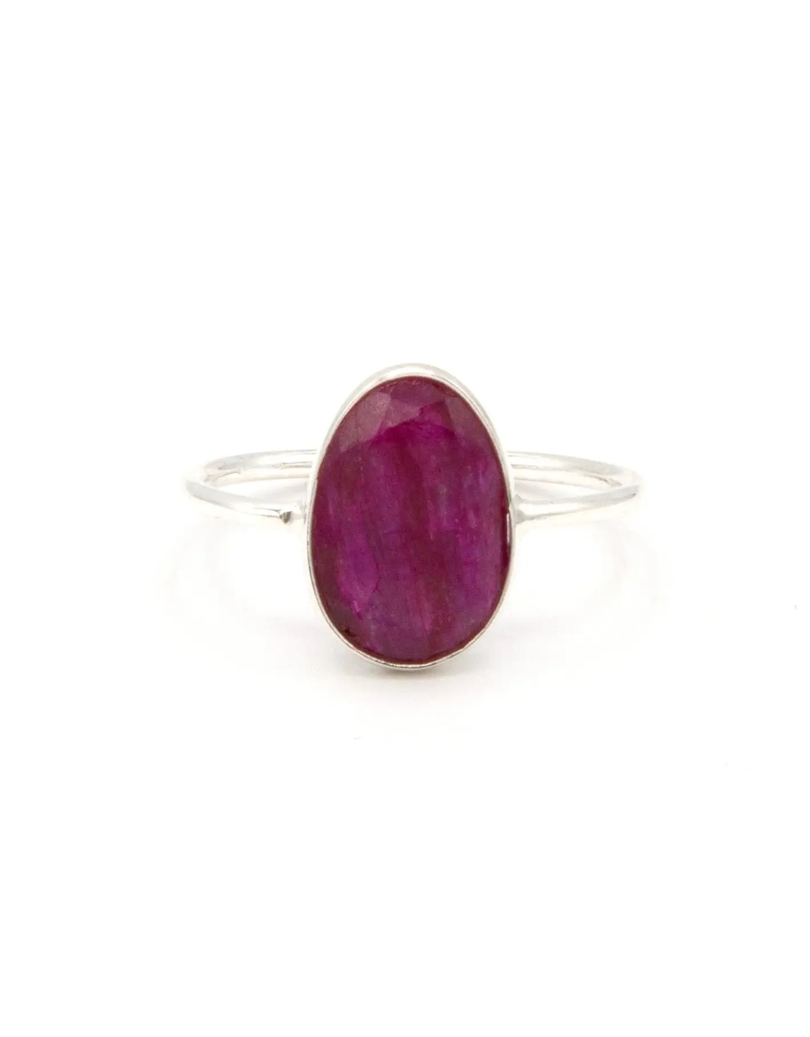 Amaryllis Sterling Silver Ring