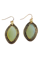 Stevie Dangle Recycled Glass Earrings, India