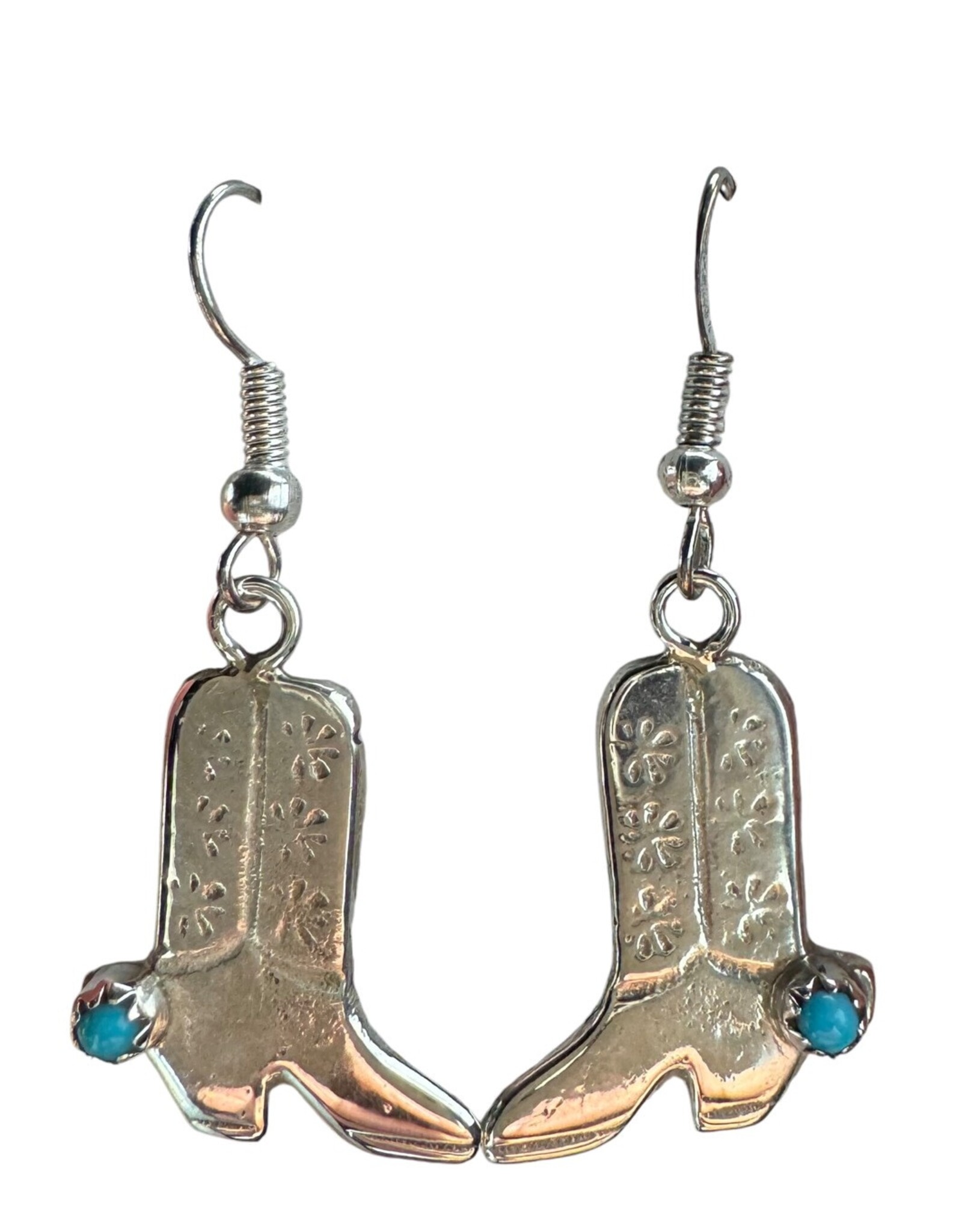 Sterling Cowboy Boots, Zuni