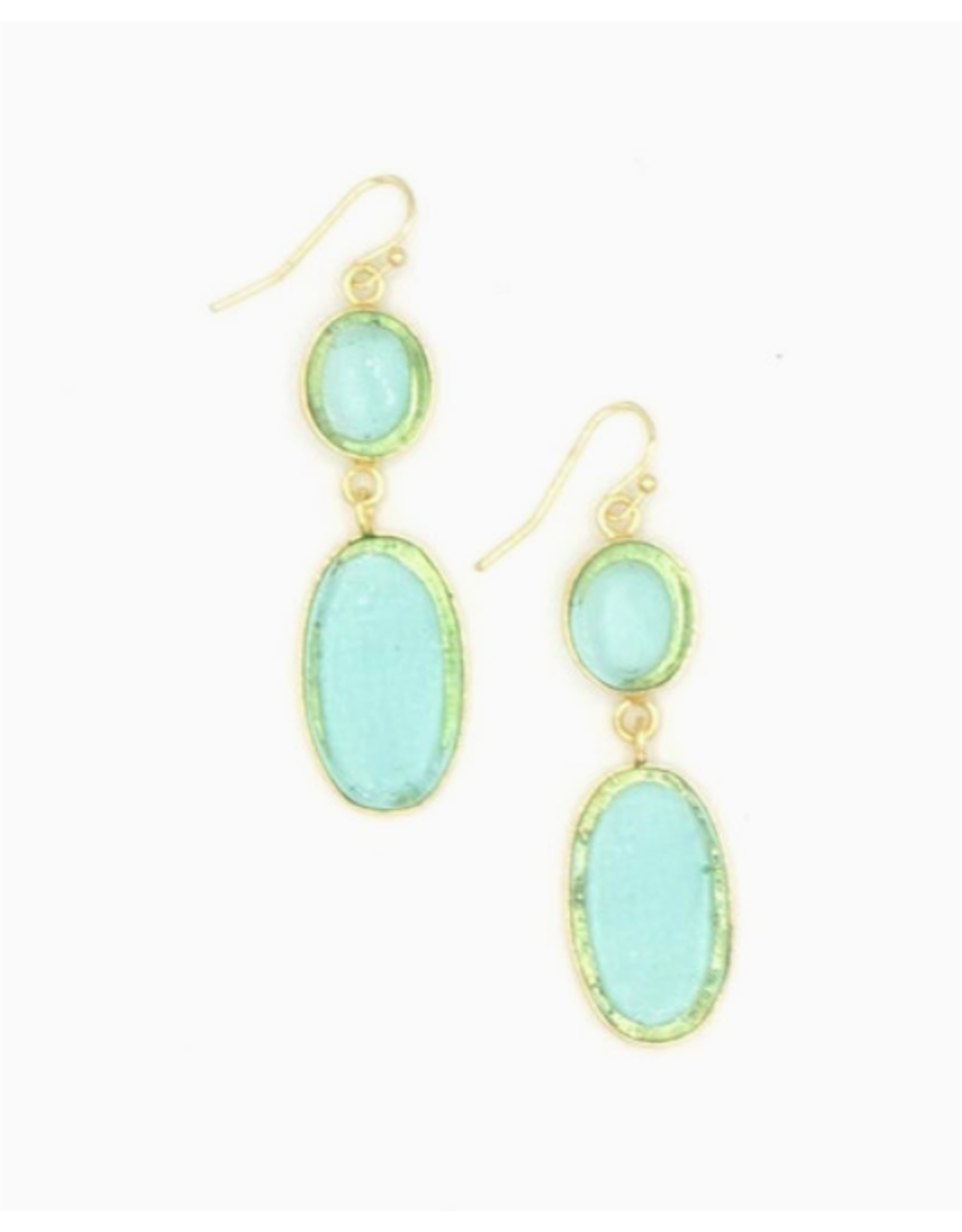 Vintage Window Pane Earrings, India