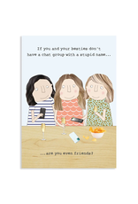 Chat Group | Rosie Made A Thing,  Friendship Card