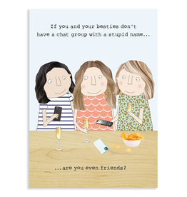 Chat Group | Rosie Made A Thing,  Friendship Card