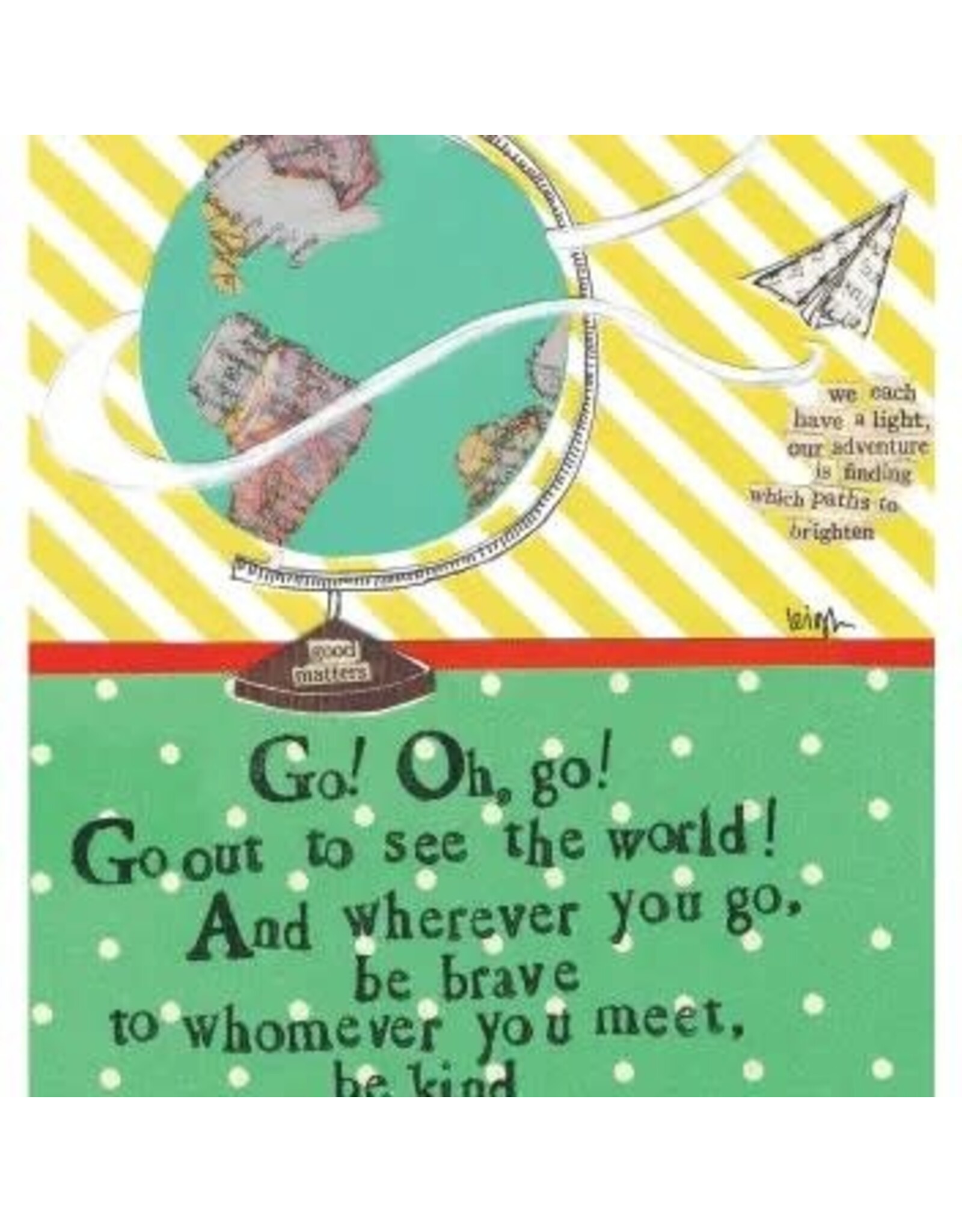 Do Good | Curly Girl Everyday Greeting Card