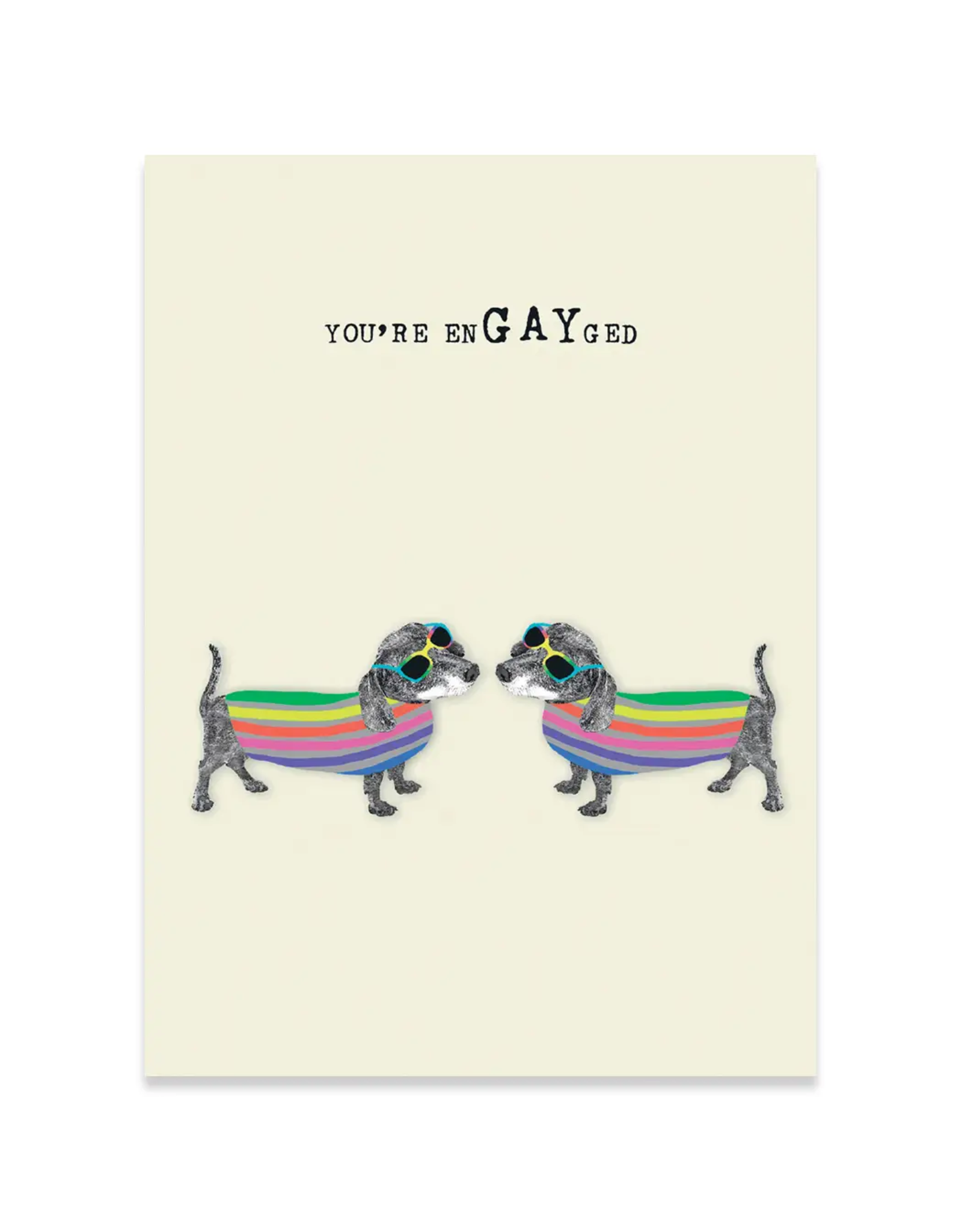 En Gayed Carte Engagement Card