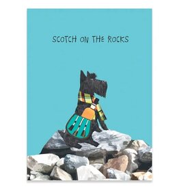 Scotch On the Rocks|Carte Blank Card