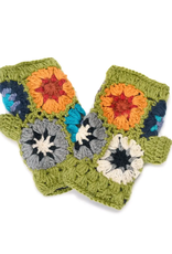 Crocheted Fingerless Gloves, Nepal