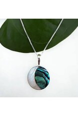 Crescent Moon Necklace - Sterling Silver, Indonesia