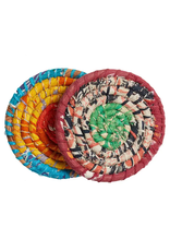 Chindi  Wrap Trivet, SOLD INDIVUALLY