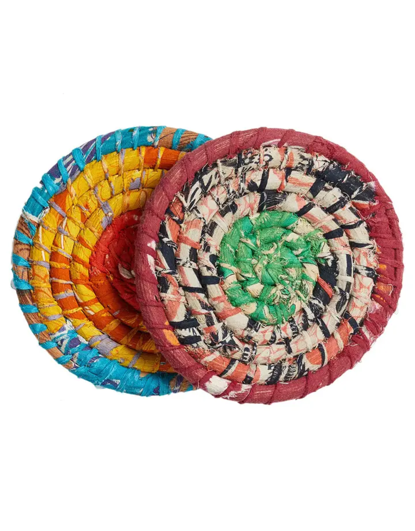 Chindi  Wrap Trivet, SOLD INDIVUALLY