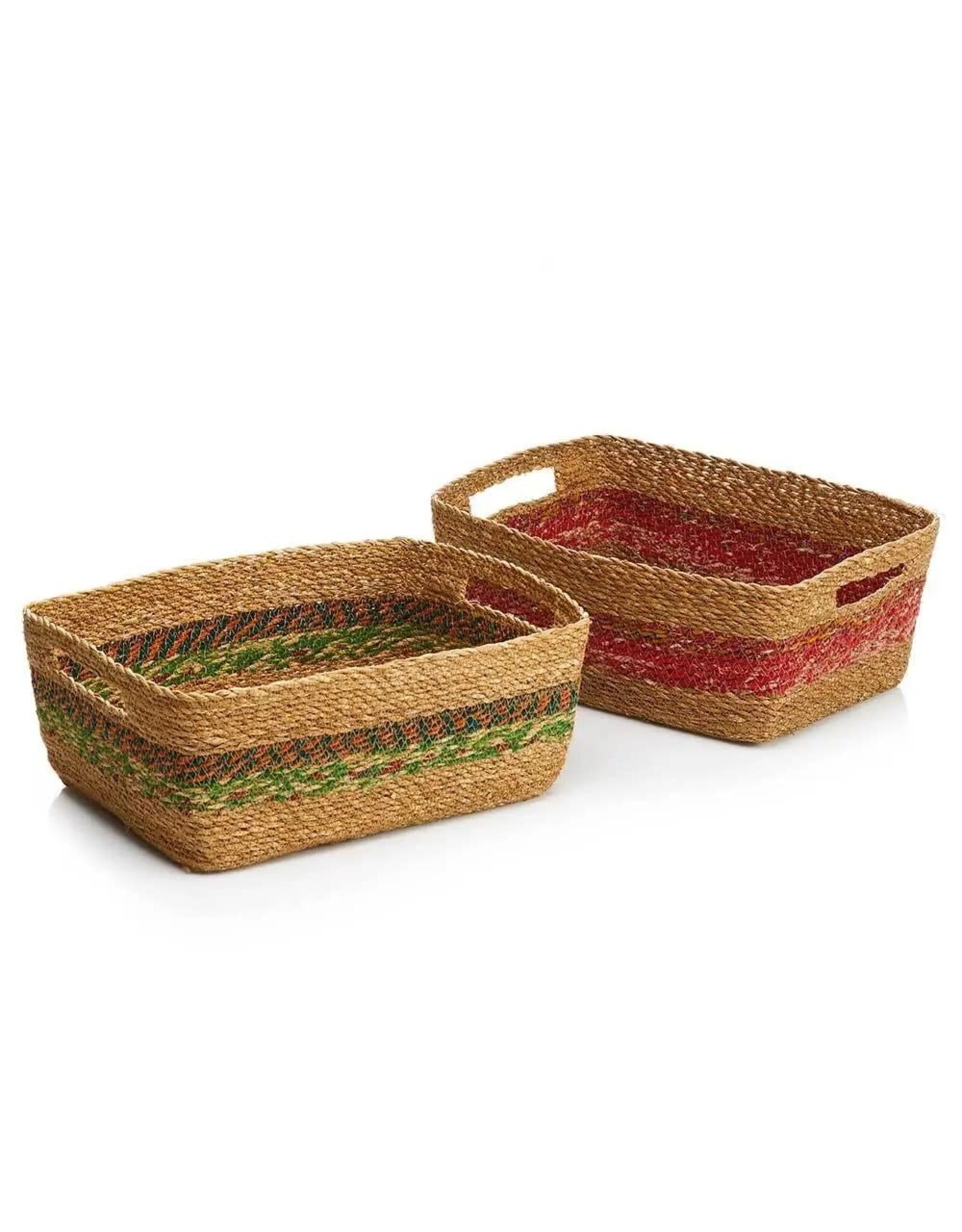 Trade roots Large Chindi Dora Baskets - Set of 2
