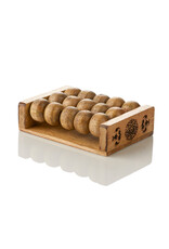 Mango Wood Foot Roller, India