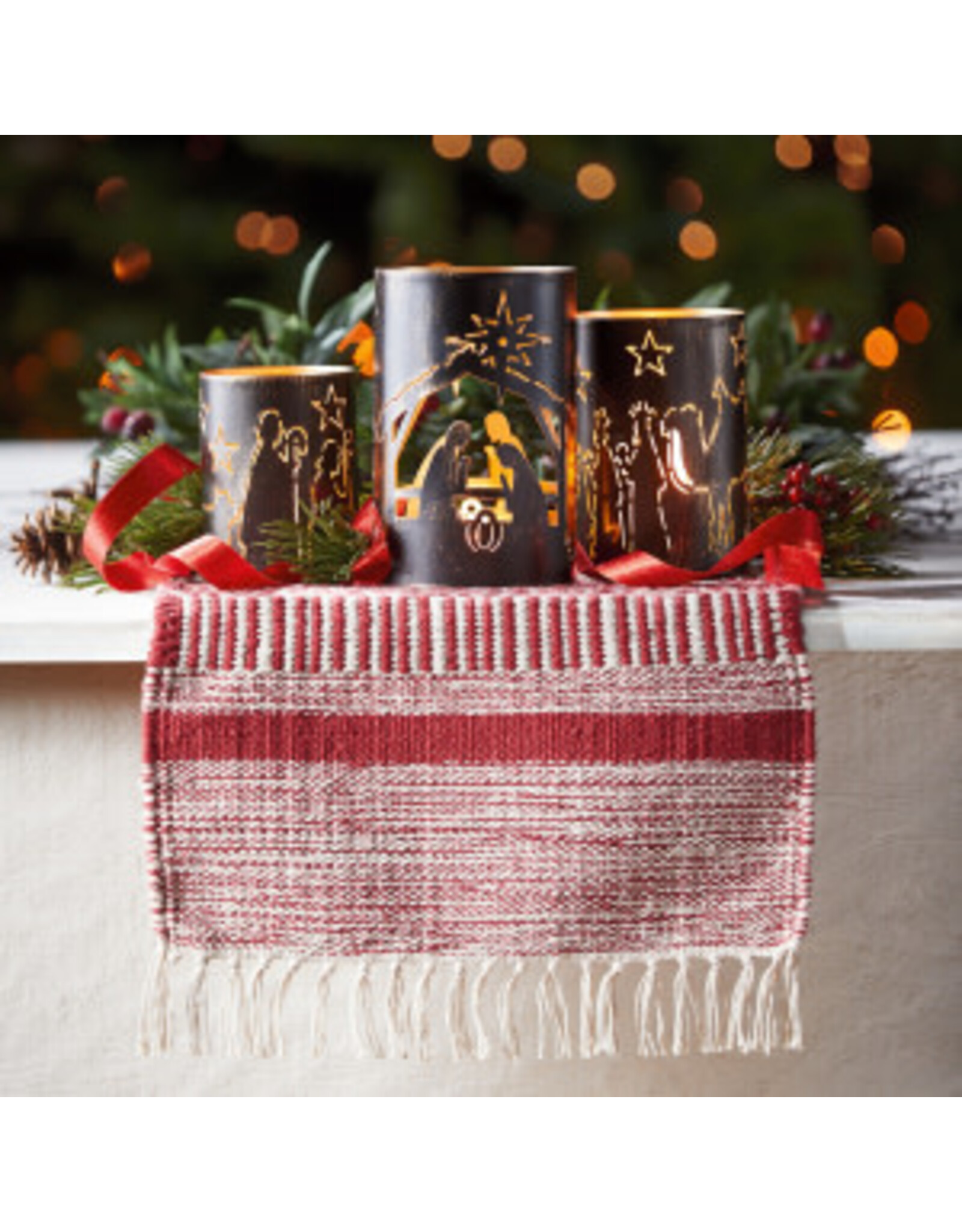 Cinnabar Table Runner, India