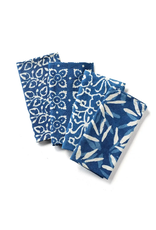 Trade roots Indigo Dabu Napkins - Set of 4, India