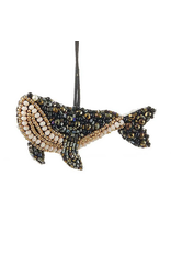 Beaded Whale Ornament, India