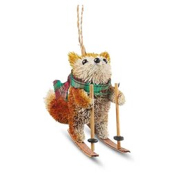 Skiing Buri Fox Ornament, Philippines