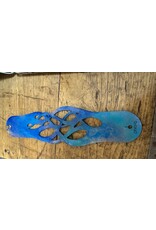 Nouveau Cutout Cactus Leather Bracelet, Chile