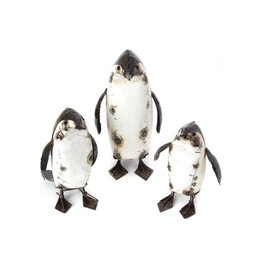 Rustic Metal Penguin