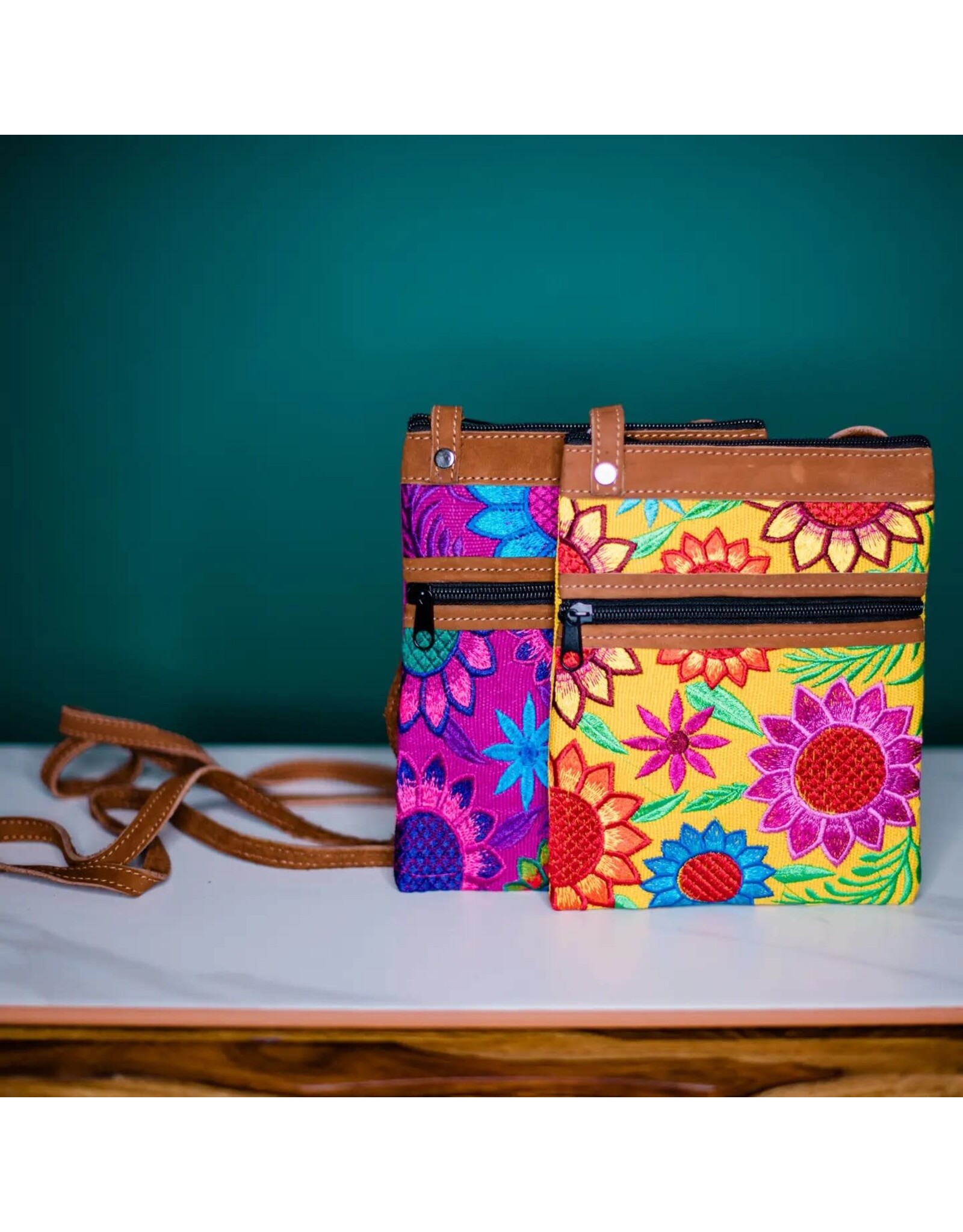 Fiesta Passport Bag, Guatemala