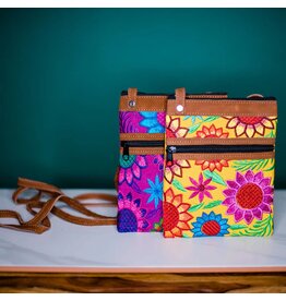 Fiesta Passport Bag, Guatemala