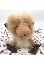 Trade roots Funny Sheep Alpaca Fur Toy-Baby Sheep, Peru