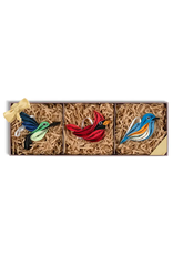 Trade roots Quilled Birds Ornaments  Box Set, Vietnam