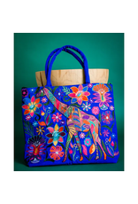 Giraffe Embroidered Tote Bag, Guatemala