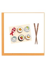 Trade roots Sushi Greeting Card