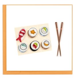 Trade roots Sushi Greeting Card