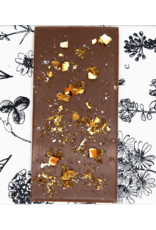 38% Organic Milk Chocolate Bar w/ Orange & Alaskan Sea Salt