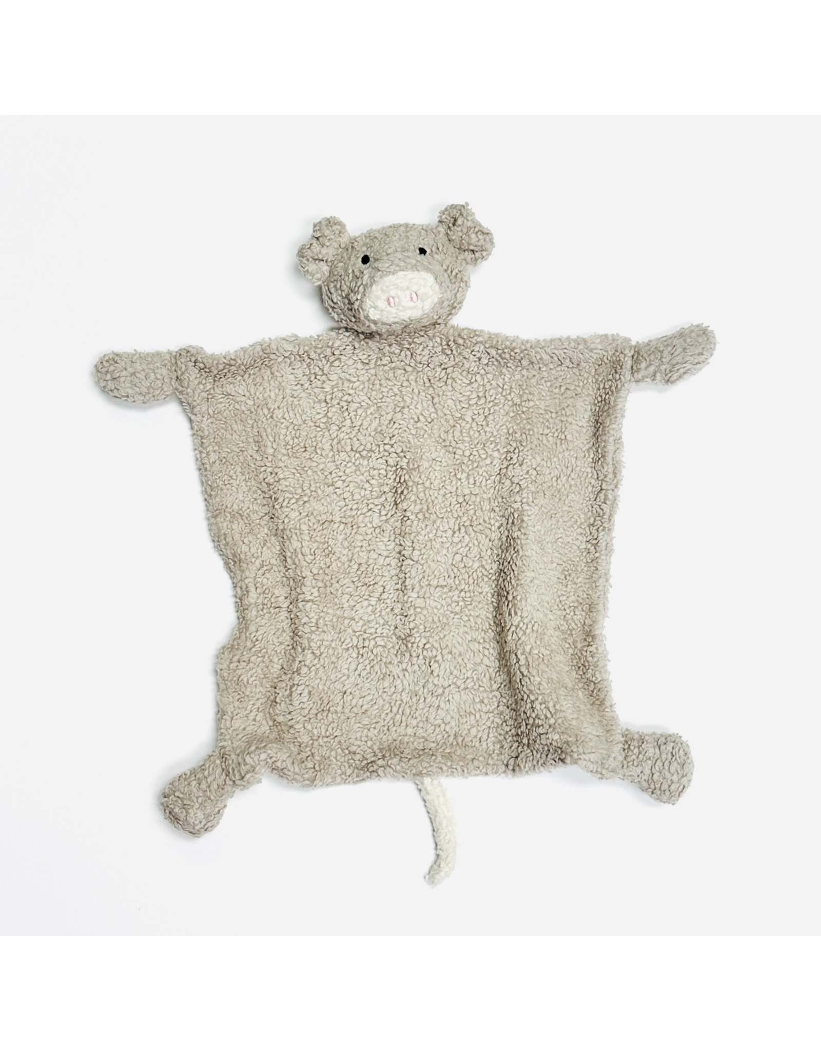 Organic Sherpa Lovey Baby Security Blankets  Cow