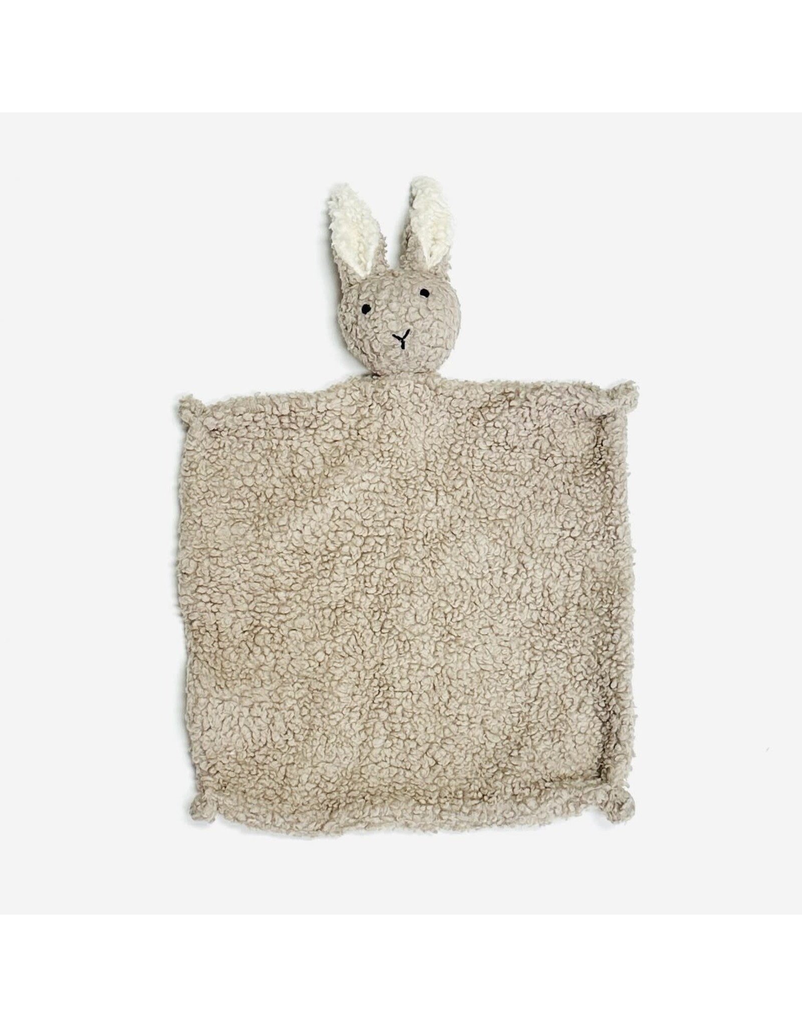 Organic Sherpa Lovey Baby Security Blankets Bunny