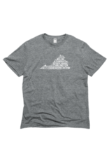 Trade roots Unisex NOVA, Short Sleeve, Triblend Tee, Heather Gray