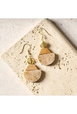 Tirsuli Gorara Stone Drop Earrings India
