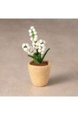 Ten Thousand Villages Felted Flower Pot - Baby's Breath, Nepal