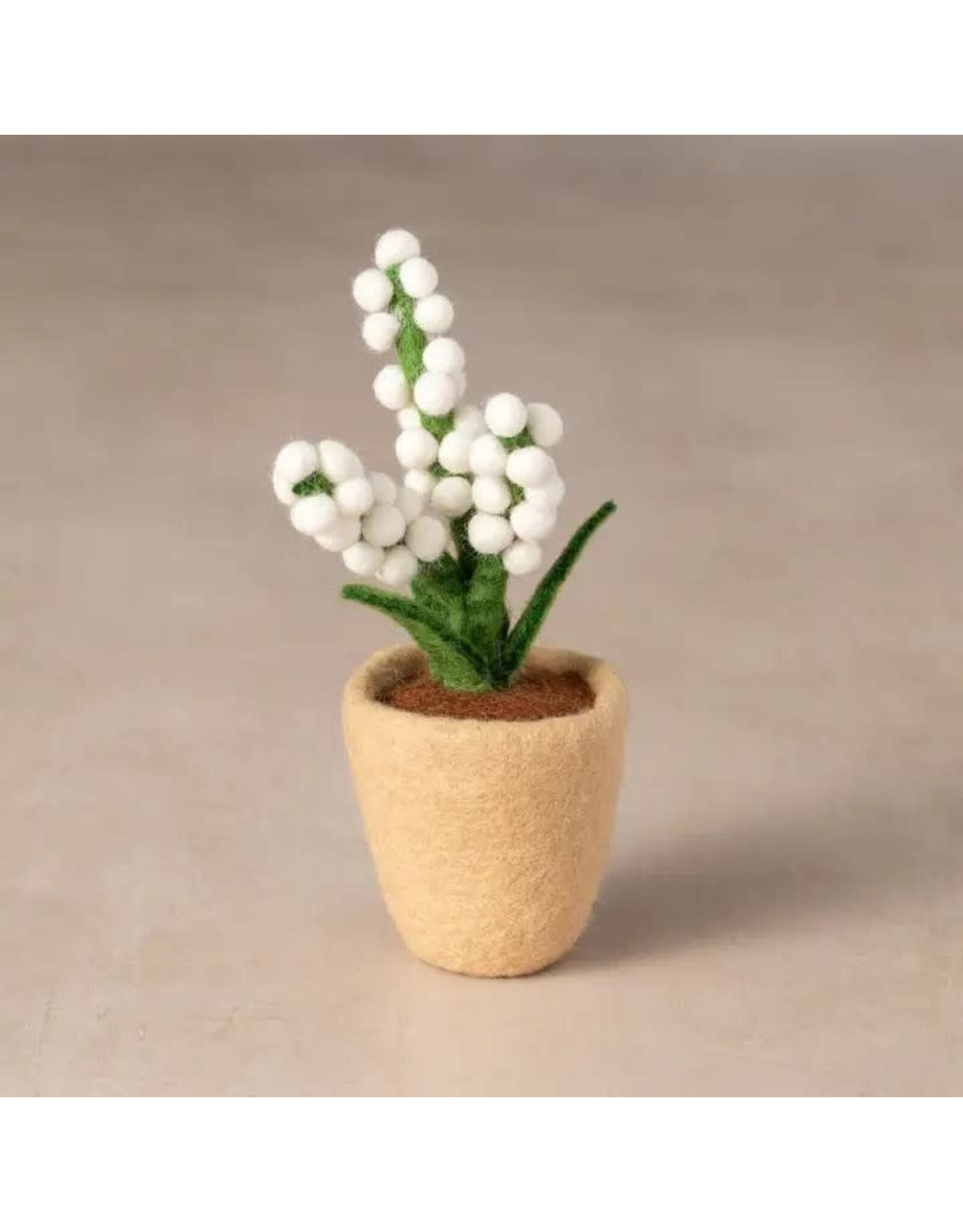 Ten Thousand Villages Felted Flower Pot - Baby's Breath, Nepal