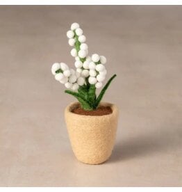 Ten Thousand Villages Felted Flower Pot - Baby's Breath, Nepal