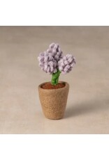 Felted Flower Pot - Hyacinth, Nepal